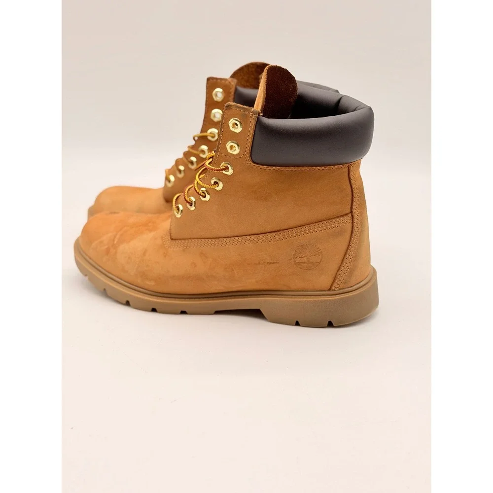 Timberland 6 Inch Premium Waterproof Boot Wheat Nubuck Mens 10 TB118094231